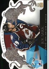 2002-03 Pacific Crown Royale Silver #26 Joe Sakic Colorado Avalanche Die Cut